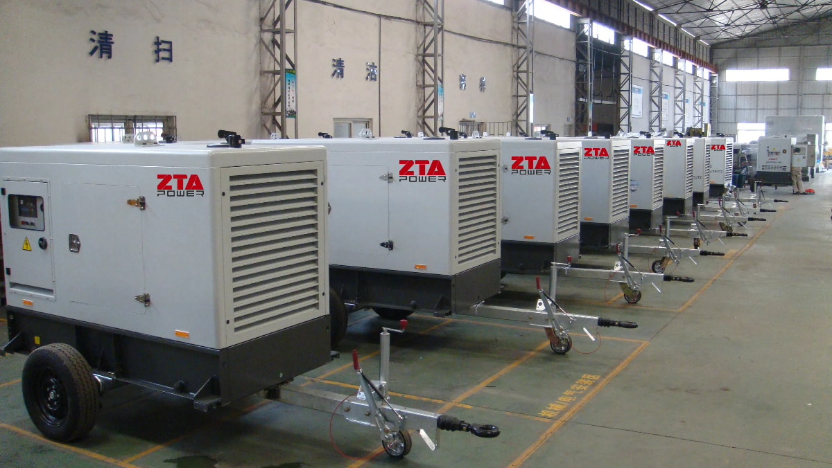 Trailer 100kva Generator Set For Truck