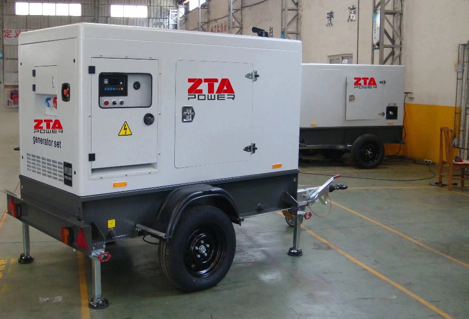 Trailer Generator 40kw 50kva
