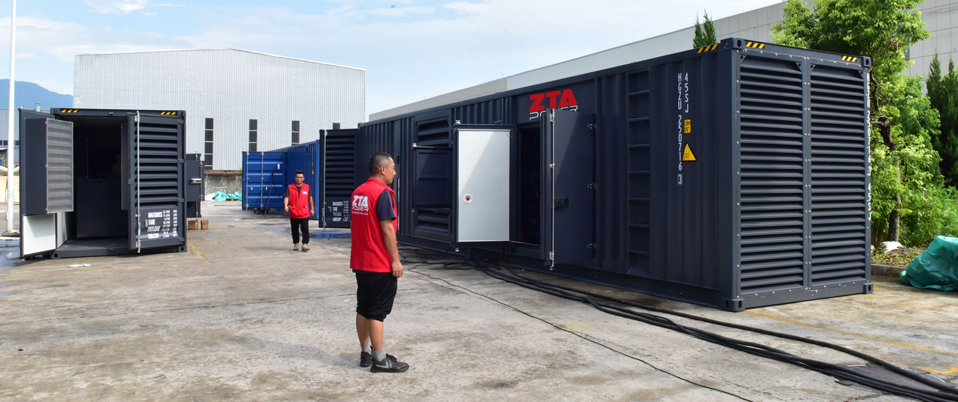 Cummins 40ft HQ Container
