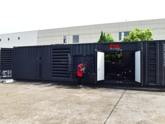 4 na Yunit 1000kw 1250kva Cummins Generator Set Para sa Media Complex