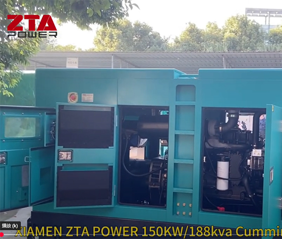 Cummins 150kw 188kva Cummins Silent Diesel Generator Set